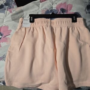 Nike Women's High Waist Shorts in Light Peach